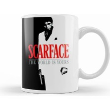 Humuts Scarface The World Is Yours Kupa Bardak Porselen