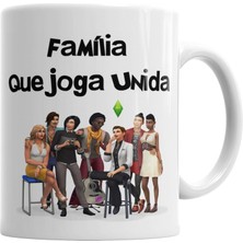 Humuts Familia Que Joga Unida Kupa Bardak Porselen