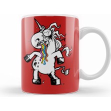 Humuts Zombies Vs Unicorns Zombie Unicorn Kupa Bardak Porselen