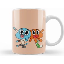 Humuts Gumball Darwin    Kupa Bardak Porselen