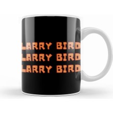 Humuts Larry Bird   Basketball Gifts Vintage Retro Rainbow Quotes For Boys And Dad Kupa Bardak Porselen