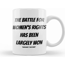 Humuts Margaret Thatcher Quotes Gift   Vintage Retro Rainbow Style Kupa Bardak Porselen