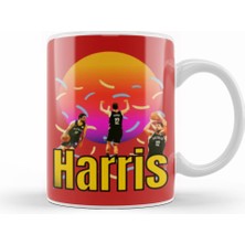 Humuts Joe Harris Vintage Art   Legend Basketball Gift Kupa Bardak Porselen