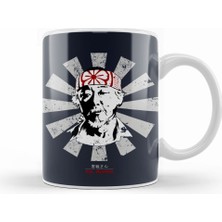 Humuts Mr Miyagi Retro Japanese Karate Kid Kupa Bardak Porselen