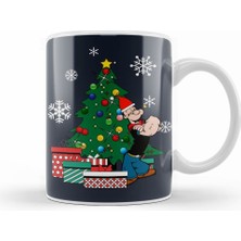 Humuts Popeye Around The Christmas Tree Kupa Bardak Porselen