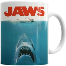 Humuts Jaws  Tişör Horror Korku Film Movie Spielberg Crossover Kupa Bardak Porselen