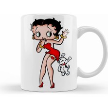 Humuts Betty Boop Kupa Bardak Porselen