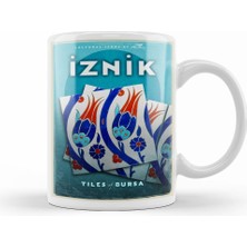 Humuts Iznik Çinileri Kupa Bardak Porselen