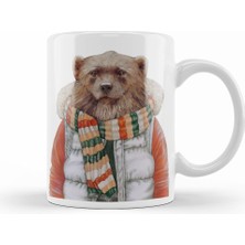 Humuts Soğuk Ayı Kupa Bardak Porselen