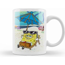 Humuts Sünger Bob Sponge Bob 01 Kupa Bardak Porselen