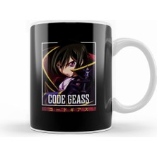 Humuts Code Geass Lelouch Lamperouge Kupa Bardak Porselen