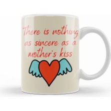 Humuts Mothers Day Cat Best Mother Ever Kupa Bardak Porselen