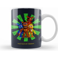 Humuts Five Nights At Freddys Around The Christmas Tree Kupa Bardak Porselen