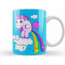 Humuts Unicorn   Kupa  Bardak  Porselen