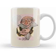 Humuts Avatar Uncle Iroh Tea Green Kupa Bardak Porselen