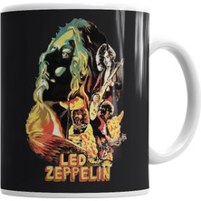 Humuts Banda LED Zeppelin Kupa Bardak Porselen