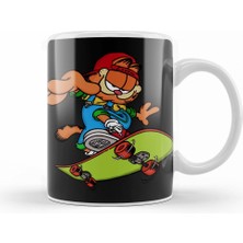 Humuts Garfield 08 Kupa Bardak Porselen
