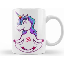 Humuts Unicorn Yoga Kupa Bardak Porselen