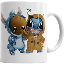 Humuts Groot E Stitch Kupa Bardak Porselen