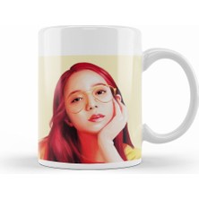 Humuts Blackpink Jisoo Kupa Bardak Porselen