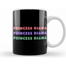 Humuts Princess Diana Quotes Art Gift  Uk Vintage Retro Style Kupa Bardak Porselen