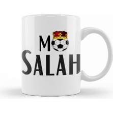 Humuts Mo Salah  Ballon D'or  The Best Player In The World 2021   Vintage Retro Rainbow Style Kupa Bardak Porselen