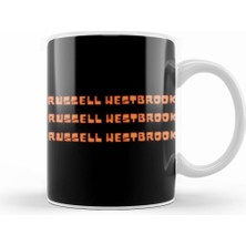 Humuts Russell Westbrook   Basketball Gifts Vintage Retro Rainbow Quotes For Boys And Dad Kupa Bardak Porselen