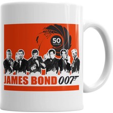 Humuts James Bond 007 Kupa Bardak Porselen