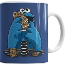 Humuts Kurabiye Canavarı 03 Kupa Bardak Porselen