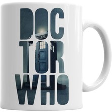 Humuts Doctor Who   Tardis Kupa Bardak Porselen