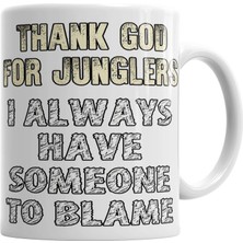 Humuts Thank God For Junglers Kupa Bardak Porselen