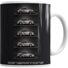 Humuts Porsche Generations Kupa Bardak Porselen