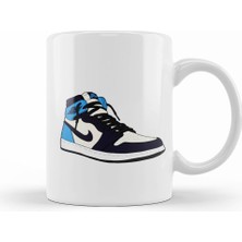 Humuts Air Jordan 1 High Obsidian Kupa Bardak Porselen