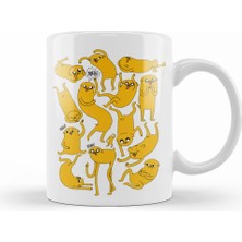 Humuts Jake Jake Jake  Adventure  Time Kupa Bardak Porselen