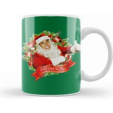 Humuts Nicolas Cage Christmas Jolly Old Saint Nic Kupa Bardak Porselen
