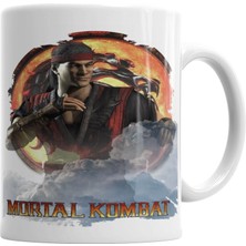 Humuts Mortal Kombat Lıu Kang Game Kupa Bardak Porselen