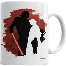 Humuts Luk And Dark Star Wars Kupa Bardak Porselen