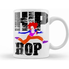 Humuts Hip Hop Müzik Kupa Bardak Porselen