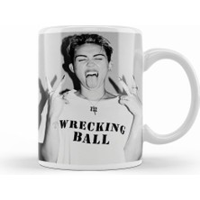 Humuts Miley Cyrus Wrecking Ball Kupa Bardak Porselen