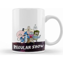 Humuts Regular Show  Kupa Bardak Porselen