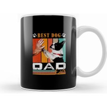 Humuts Best Dog Dad Ever Köpek 02 Kupa Bardak Porselen
