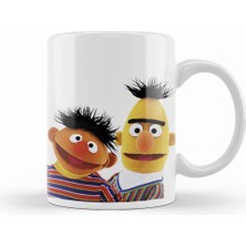 Humuts Susam Sokağı Edi & Büdü  Kupa  Bardak Porselen