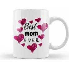 Humuts Anneler Günü Best Mom Ever Mom Gifts Kupa Bardak Porselen