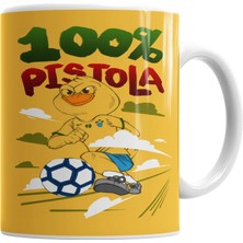 Humuts 100% Pıstola Kupa Bardak Porselen