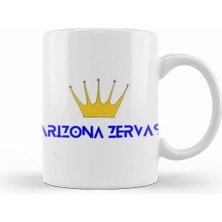 Humuts Arizona  Vintage Retro Style Art Kupa Bardak Porselen