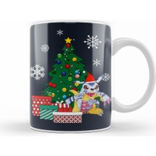 Humuts Digimon Gabumon Around The Christmas Kupa Bardak Porselen