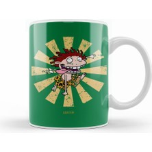 Humuts Donnie Retro Japanese Wild Thornberrys Kupa Bardak Porselen