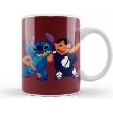 Humuts Stitch And Lilo Cute 01 Kupa Bardak Porselen