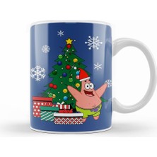 Humuts Patrick Star Around The Christmas Tree Spongebob Kupa Bardak Porselen