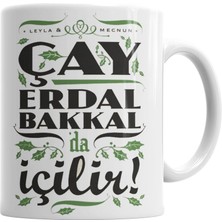 Humuts Erdal Bakkal Kupa  Bardak Porselen